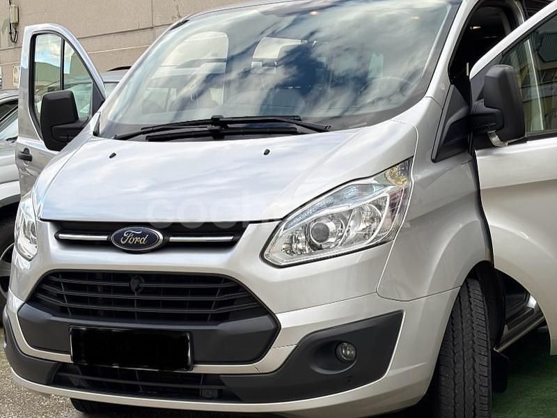 Gris / plata Usado 2013 Ford Tourneo Custom Titanium Van | 16.900 € (Buen precio) - Imagen 1/4