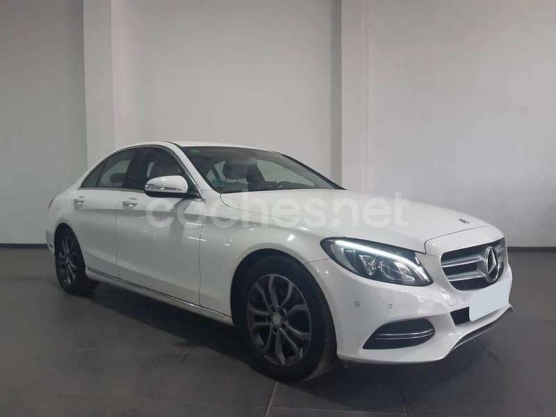 Blanco Usado 2014 Mercedes C220 Berlina | 17.500 € (Precio justo) - Imagen 1/4
