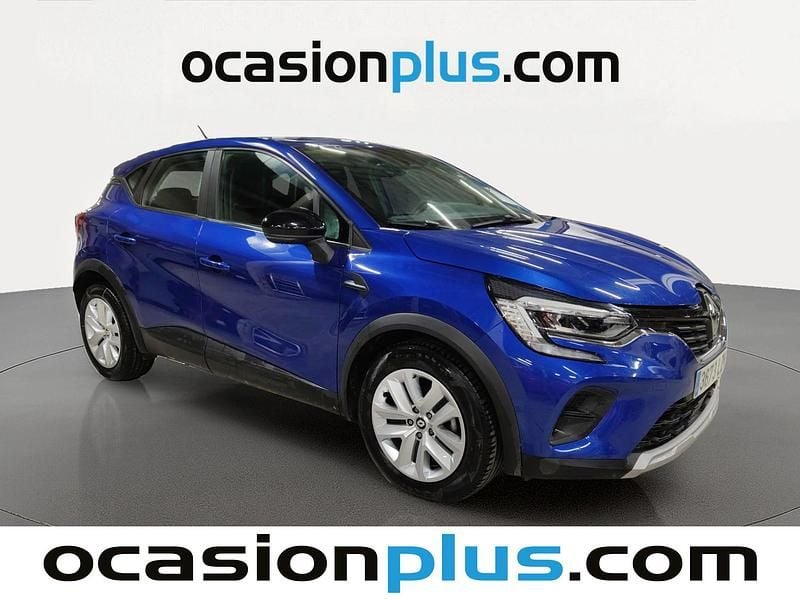 Usado Renault Captur Intens 91 HP (66 kW) 2022 Azul SUV