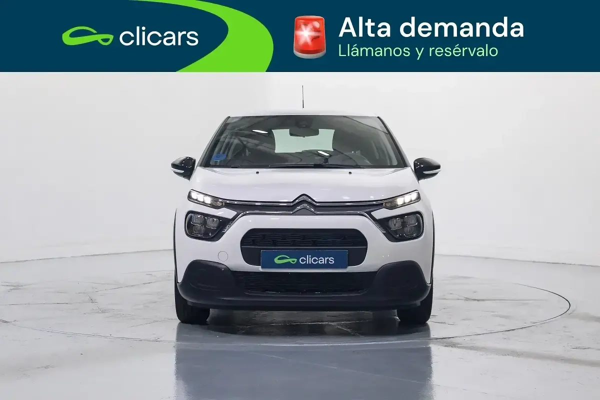 Usado Citroën C3 Live 83 CV (61 kW) 2022 Blanco Utilitario
