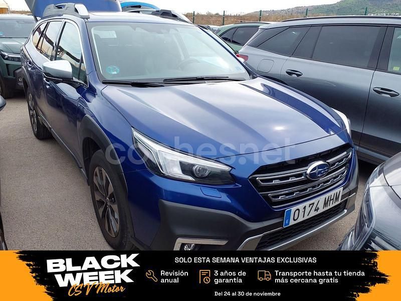 Azul Usado 2023 Subaru Outback Familiar | 27.450 € (Precio justo) - Imagen 1/4