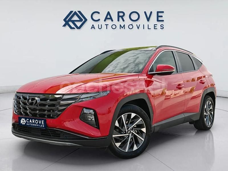 Rojo Usado 2023 Hyundai Tucson SUV | 22.990 € (Precio justo) - Imagen 1/4