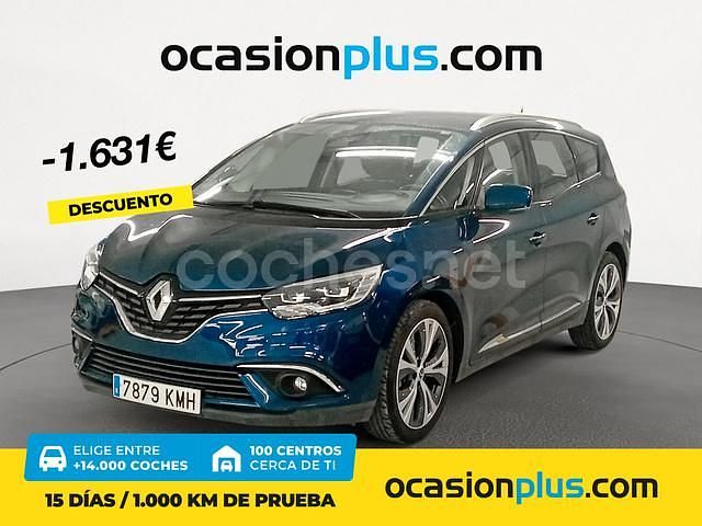 Azul Usado 2018 Renault Grand Scénic IV Zen Monovolumen | 17.950 € (Precio justo) - Imagen 1/4