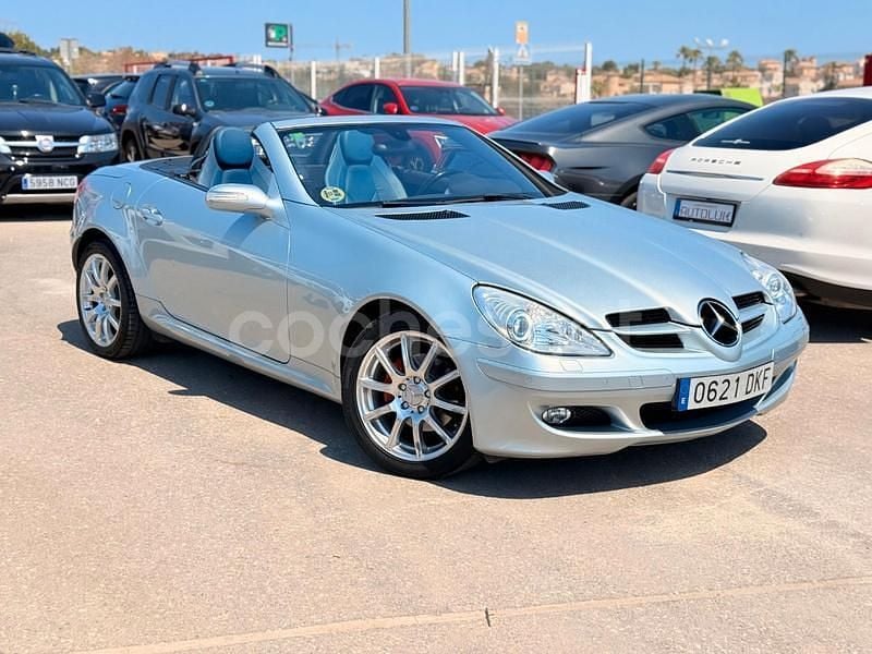 Gris / plata Usado 2006 Mercedes SLK200 Descapotable | 11.750 € (Precio justo) - Imagen 1/4