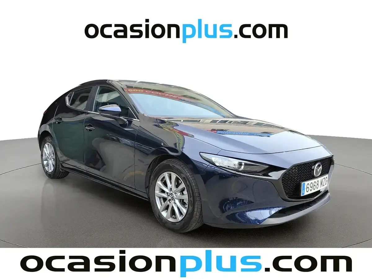 Usado Mazda 3 Prime-Line 140 CV (102 kW) 2025 Azul Berlina