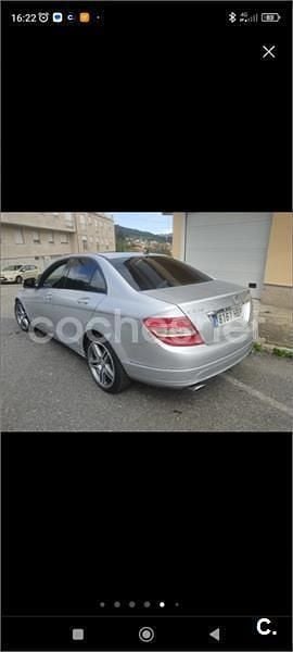 Usado Mercedes C320 Avantgarde 224 CV (164 kW) 2010 Gris / plata Berlina