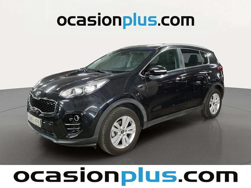 Negro Usado 2018 Kia Sportage Plus SUV | 14.410 € (Buen precio) - Imagen 1/4