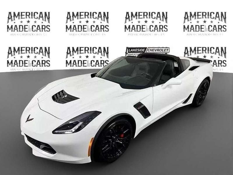 Blanco Usado 2018 Chevrolet Corvette C7 Coupe | 79.500 € - Imagen 1/4