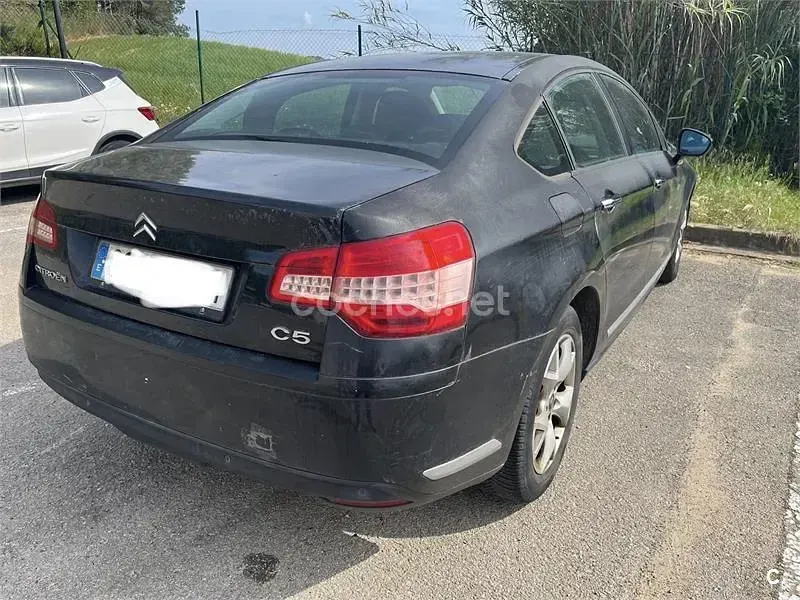 Usado Citroën C5 138 CV (101 kW) 2008 Negro Berlina