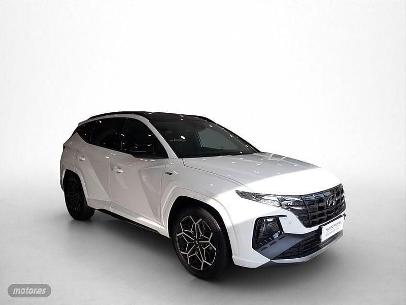 Blanco Nuevo 2024 Hyundai Tucson N Line SUV | 41.625 € (Un poco caro) - Imagen 1/4