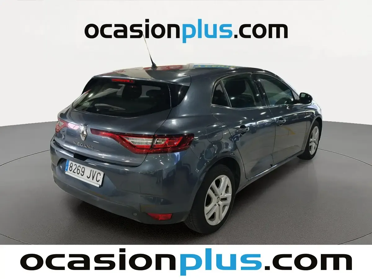 Usado Renault Mégane Intens 90 CV (66 kW) 2016 Azul Utilitario