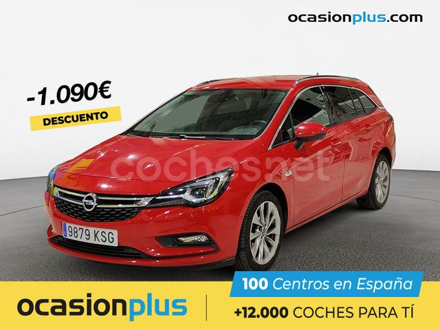 Rojo Usado 2018 Opel Astra Innovation Familiar | 10.990 € (Precio justo) - Imagen 1/4