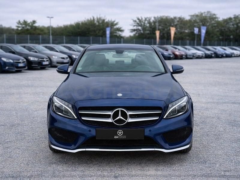 Usado Mercedes C220 170 CV (125 kW) 2017 Azul Berlina