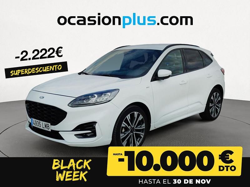 Blanco Usado 2020 Ford Kuga ST-Line X SUV | 24.450 € - Imagen 1/4