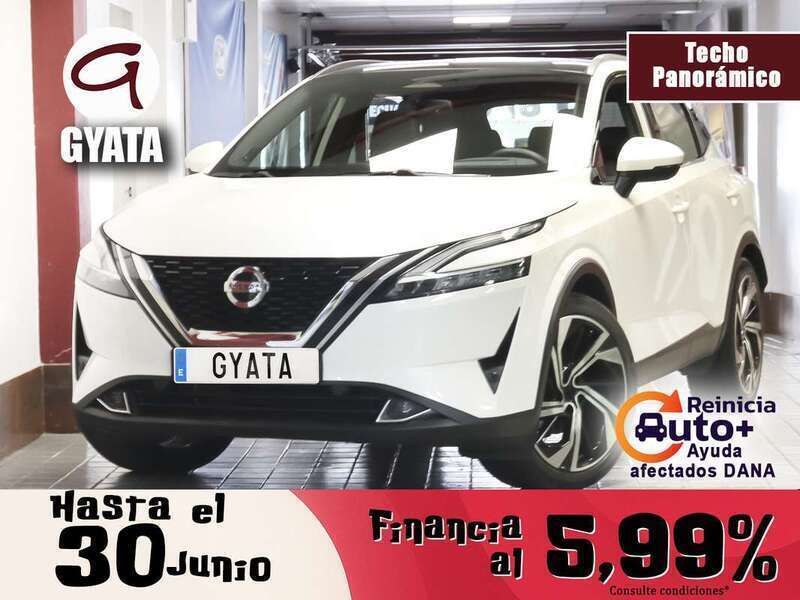 Blanco Usado 2022 Nissan Qashqai Tekna+ SUV | 24.890 € (Super precio) - Imagen 1/4