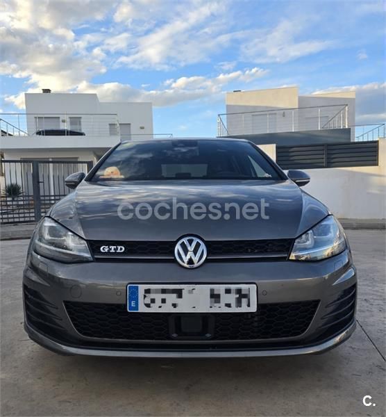 Gris / plata Usado 2016 VW Golf VII GTD Berlina | 15.000 € (Super precio) - Imagen 1/4