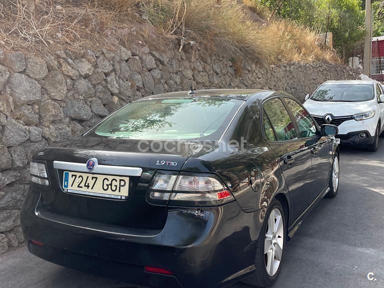 Usado Saab 9-3 Vector 150 CV (110 kW) 2008 Negro Berlina