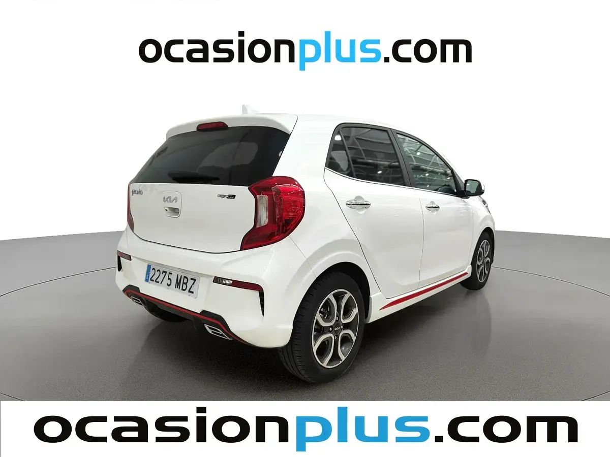 Usado Kia Picanto GT-Line 84 CV (61 kW) 2022 Blanco Utilitario