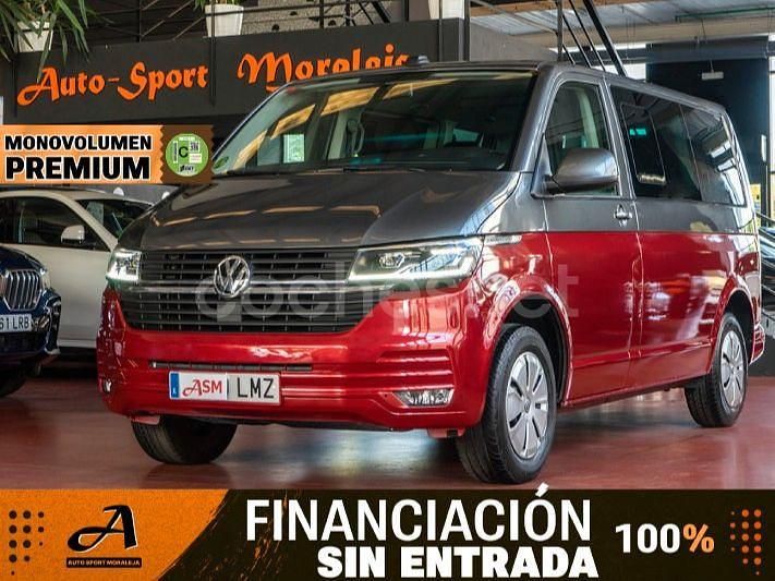 Gris / plata Usado 2021 VW Caravelle Monovolumen | 36.900 € (Caro) - Imagen 1/4