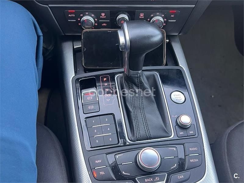 Usado Audi A6 204 CV (150 kW) 2013 Negro Familiar