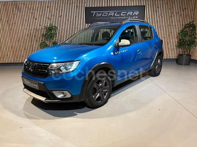 Azul Usado 2017 Dacia Sandero Stepway Berlina | 7900 € (Precio justo) - Imagen 1/4