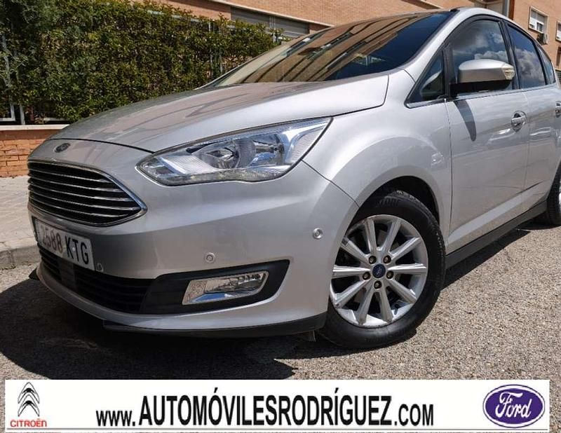 Gris Usado 2017 Ford C-MAX Titanium Monovolumen | 16.200 € (Caro) - Imagen 1/4