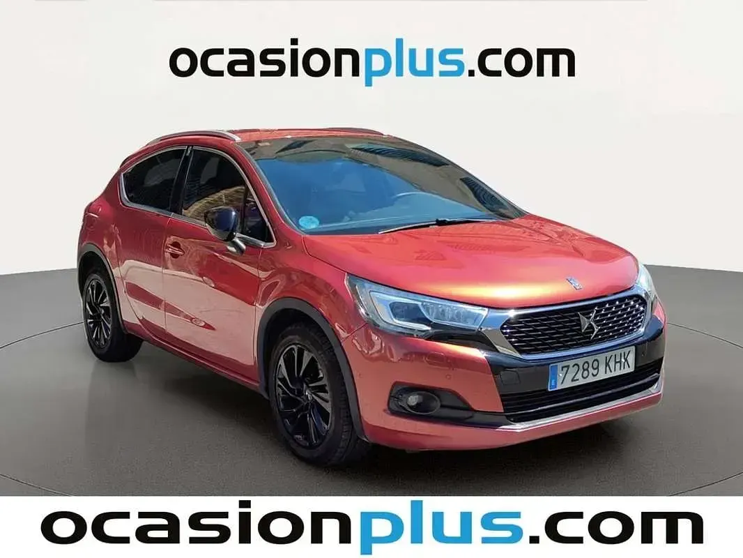 Usado DS Automobiles DS4 Crossback Style 120 CV (88 kW) 2018 Rojo SUV