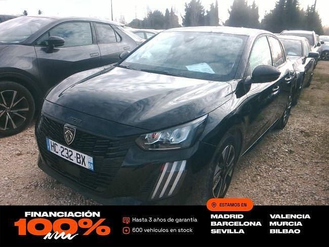 Usado Peugeot 208 Allure 101 CV (74 kW) 2025 Negro Utilitario