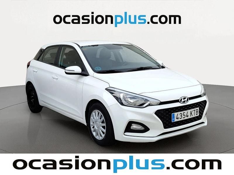 Usado Hyundai i20 100 CV (73 kW) 2019 Blanco Utilitario