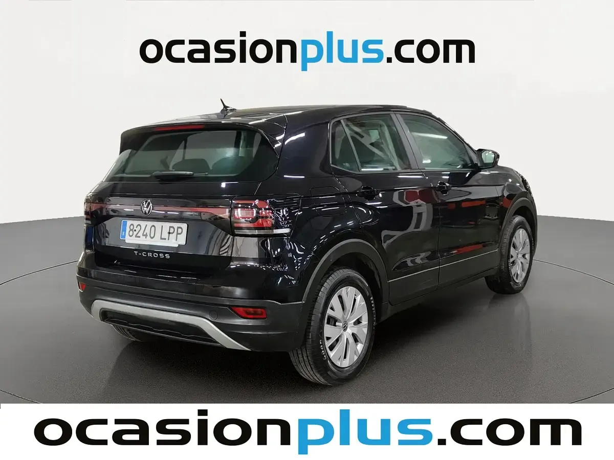 Usado VW T-Cross Edition 95 CV (69 kW) 2021 Negro SUV