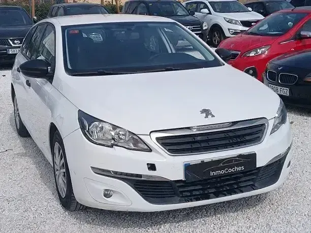 Brugt Peugeot 308 SW Access 100 HK (73 kW) 2016 Hvid Stationcar