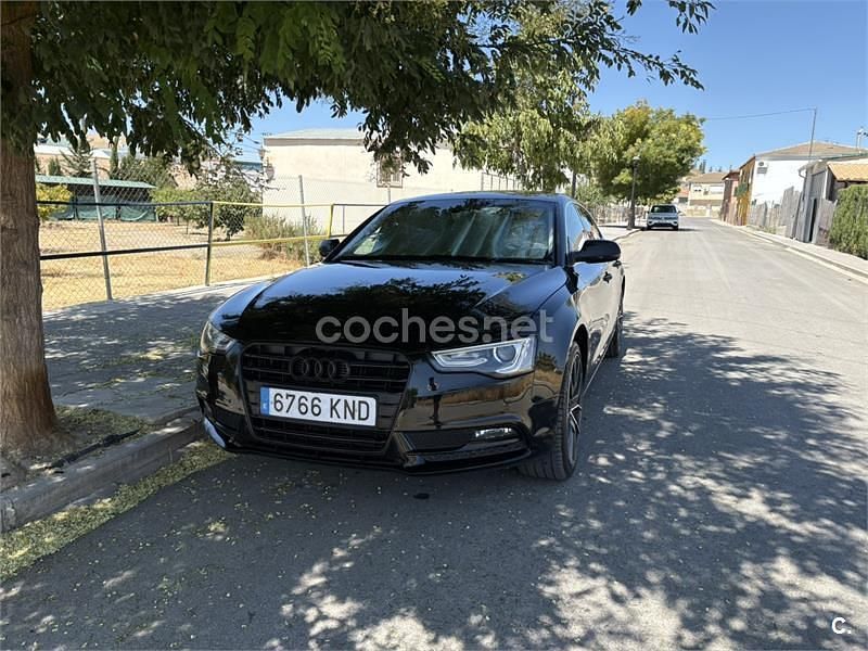 Negro Usado 2014 Audi A5 Sportback Berlina | 12.800 € (Precio justo) - Imagen 1/4