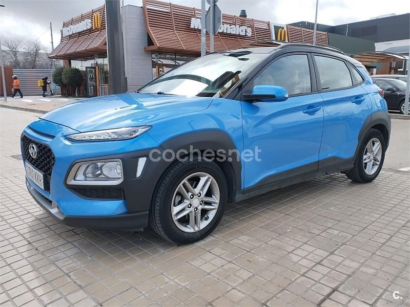 Usado Hyundai Kona 120 CV (88 kW) 2018 Azul SUV