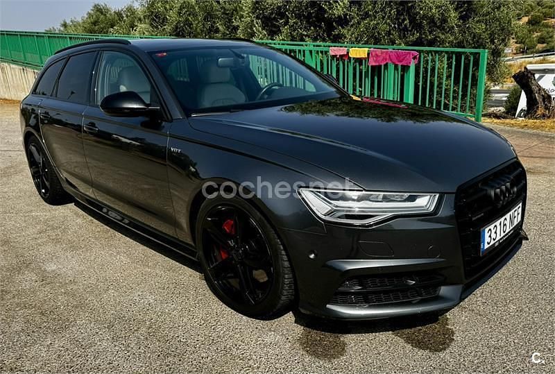 Usado Audi A6 Competition 326 CV (239 kW) 2018 Gris / plata Familiar