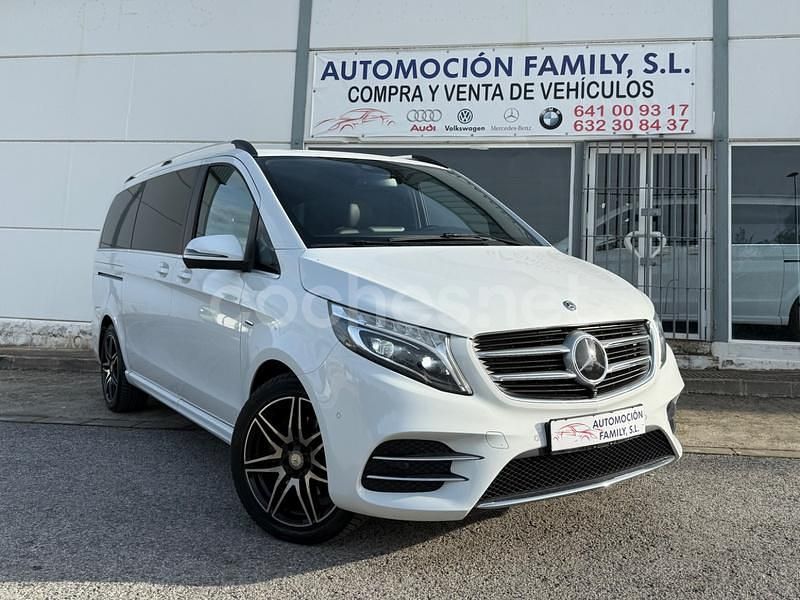 Blanco Usado 2017 Mercedes V250 Avantgarde Monovolumen | 39.999 € (Precio justo) - Imagen 1/4