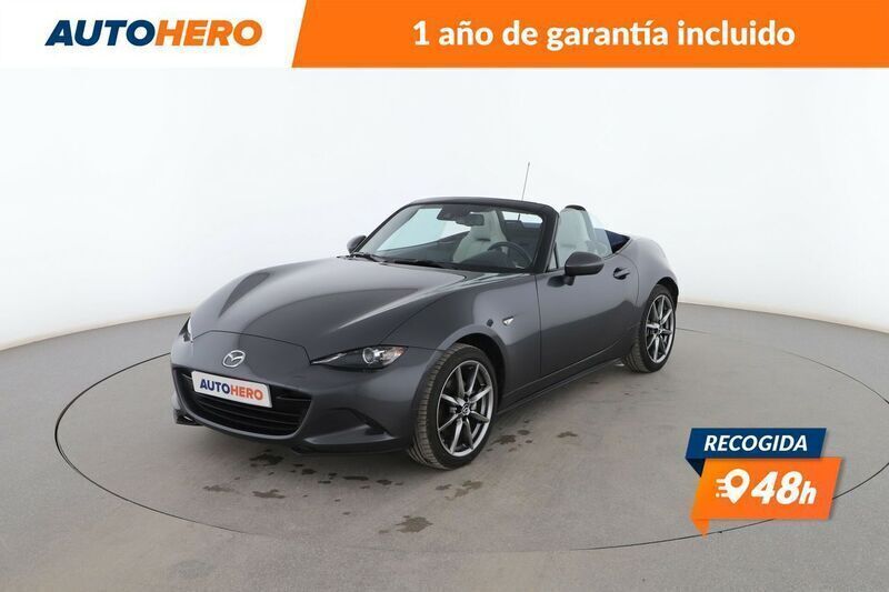 Gris Usado 2023 Mazda MX5 Kizuna Descapotable | 29.699 € (Precio justo) - Imagen 1/3