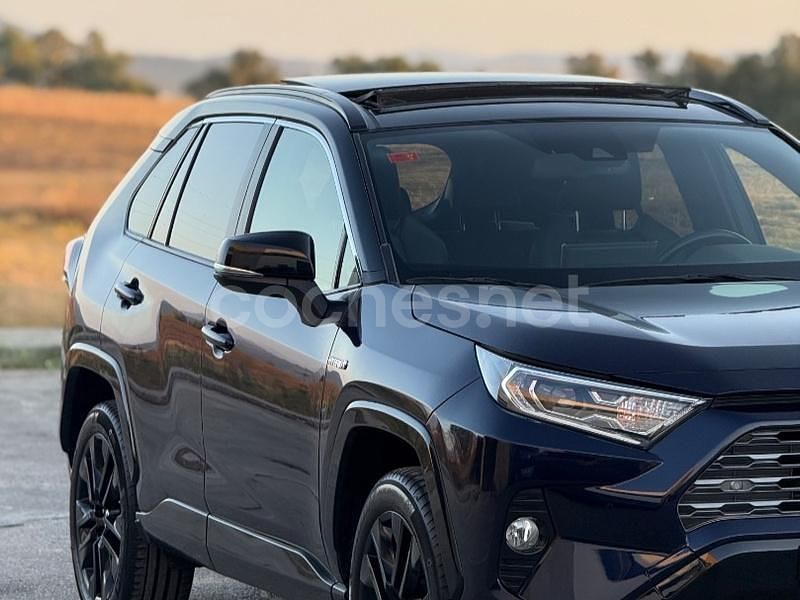 Usado Toyota RAV4 Hybrid Style 222 CV (163 kW) 2021 Azul SUV