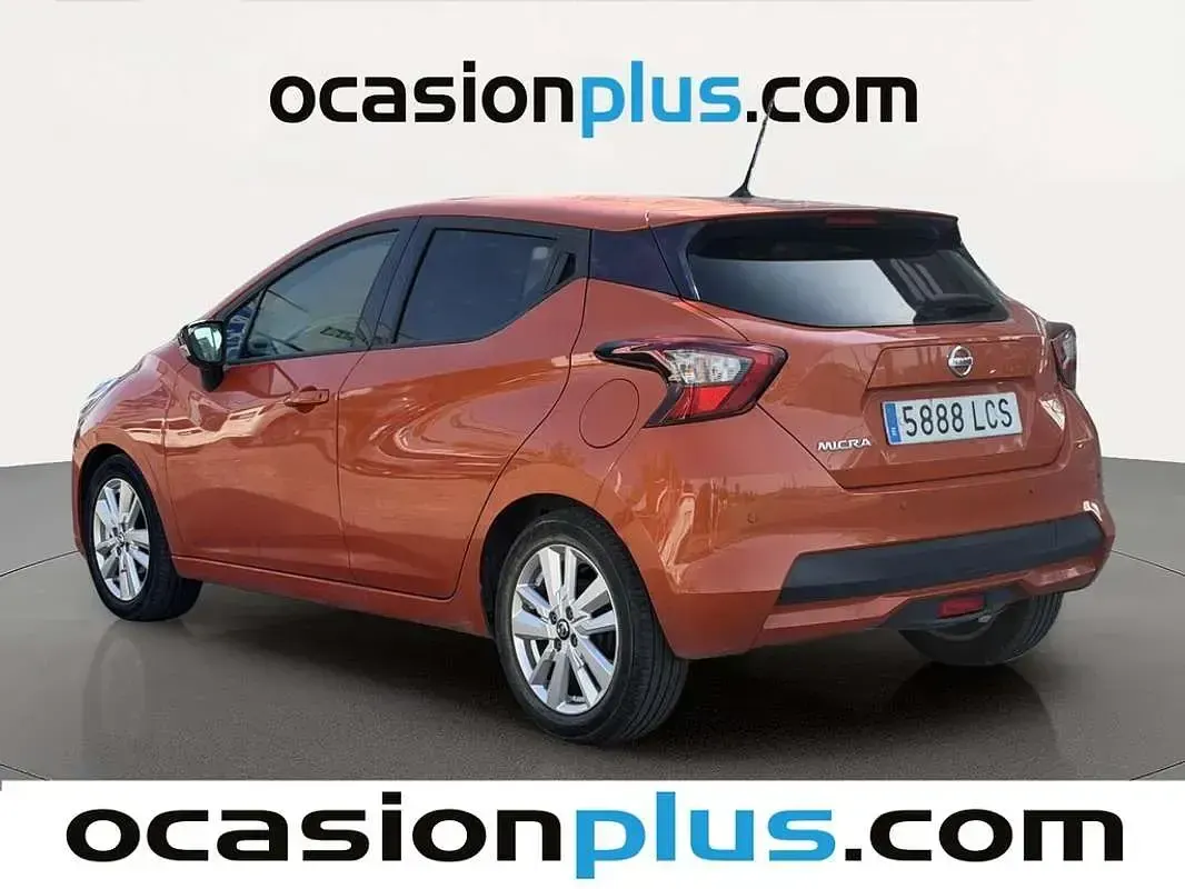 Usado Nissan Micra Visia 101 CV (74 kW) 2019 Naranja Utilitario