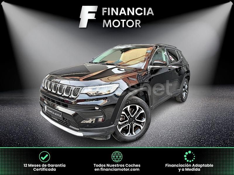 Negro Usado 2021 Jeep Compass SUV | 22.990 € - Imagen 1/3