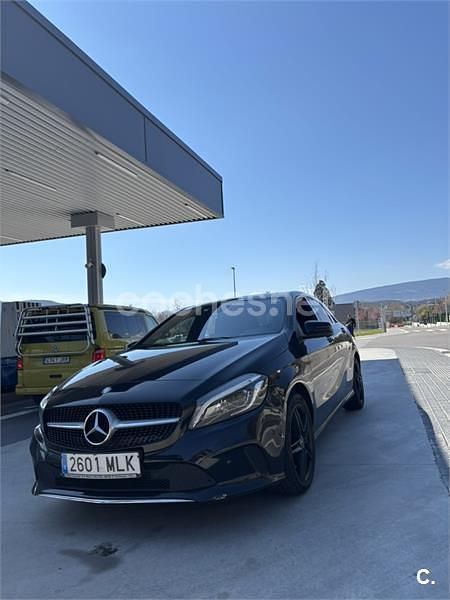 Begagnad Mercedes A200 136 HK (100 kW) 2016 Svart Sedan