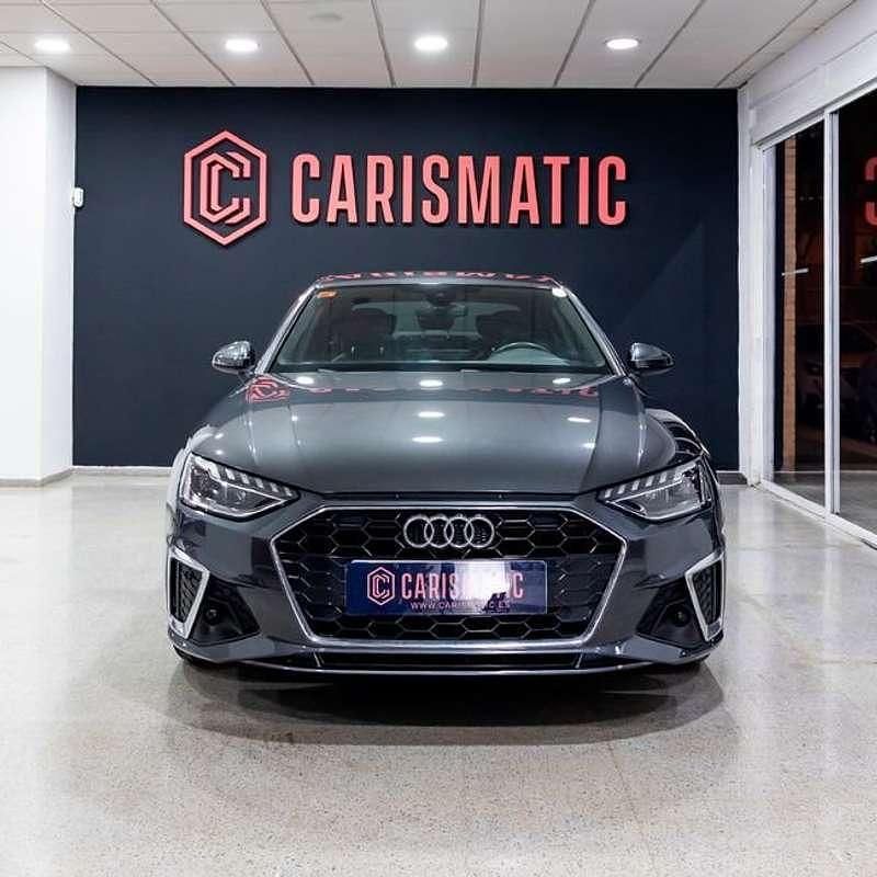 Usado Audi A4 S-Line 163 CV (119 kW) 2021 Plateado Berlina