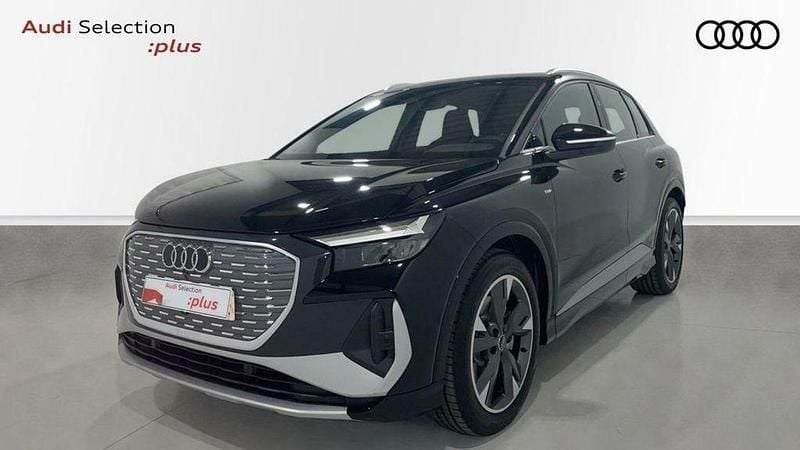 Usado Audi Q4 e-tron S-Line 150 kW (204 CV) 2023 Negro SUV