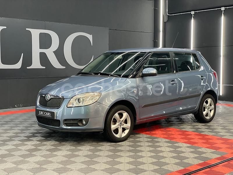 Azul Usado 2008 Skoda Fabia Sport Berlina | 3700 € (Precio justo) - Imagen 1/4