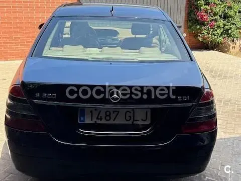 Usado Mercedes S320 235 CV (172 kW) 2009 Negro Berlina