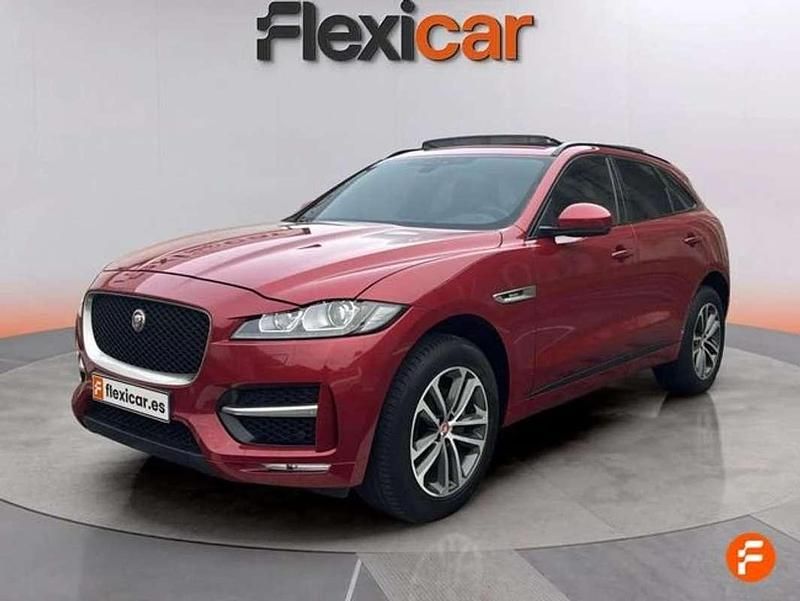 Usado Jaguar F-Pace R-Sport 179 CV (131 kW) 2018 Rojo SUV