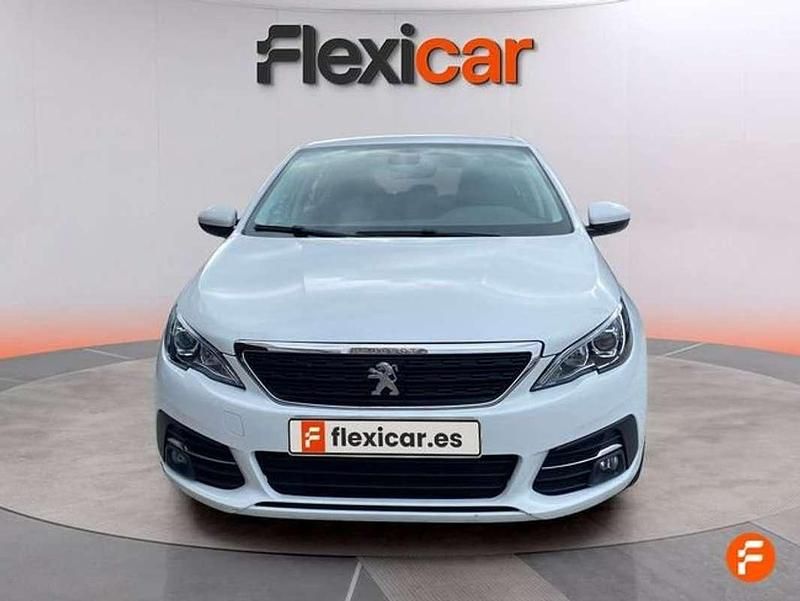 Usado Peugeot 308 Allure 131 CV (96 kW) 2021 Blanco Utilitario