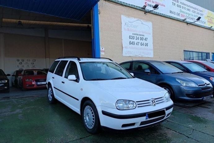 Usado VW Golf IV Conceptline 100 CV (73 kW) 2000 Blanco Familiar