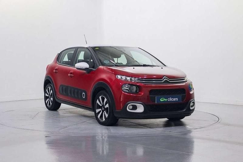 Usado Citroën C3 Feel 75 CV (55 kW) 2018 Rojo Utilitario