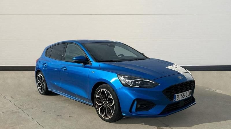 Usado Ford Focus ST-Line 125 CV (91 kW) 2019 Azul Berlina