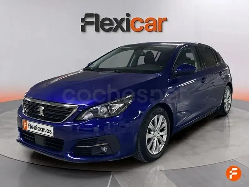Usado Peugeot 308 Style 130 CV (95 kW) 2018 Azul Berlina